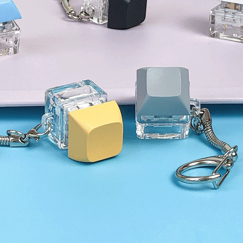 Wholesale ABS Decompression Mechanical Keyboard Axle Tester Fidget Keychains